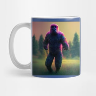 Dope Sasquatch in Nature Mug